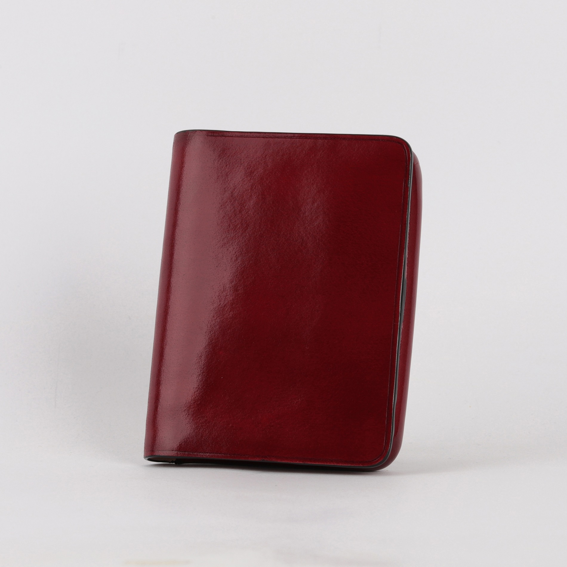 [일부세토] Leather Nolo Wallet — Tibetan Red