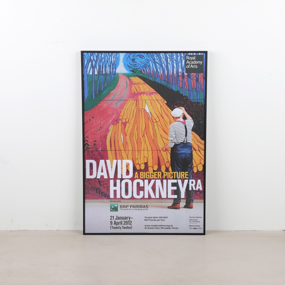 [데이비드 호크니] David Hockney —  Bigger Picture (액자포함)