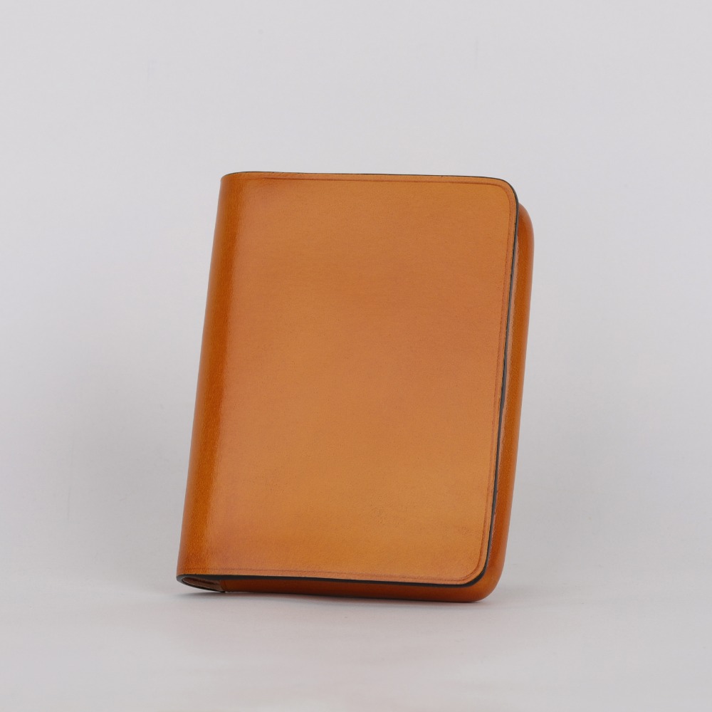 [일부세토] Leather Nolo Wallet — Ocher