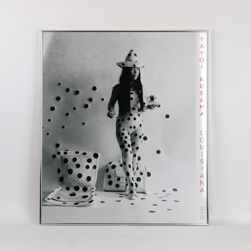 [쿠사마 야요이] Yayoi Kusama — Self-Obliteration By Dots, 1968 (액자포함)