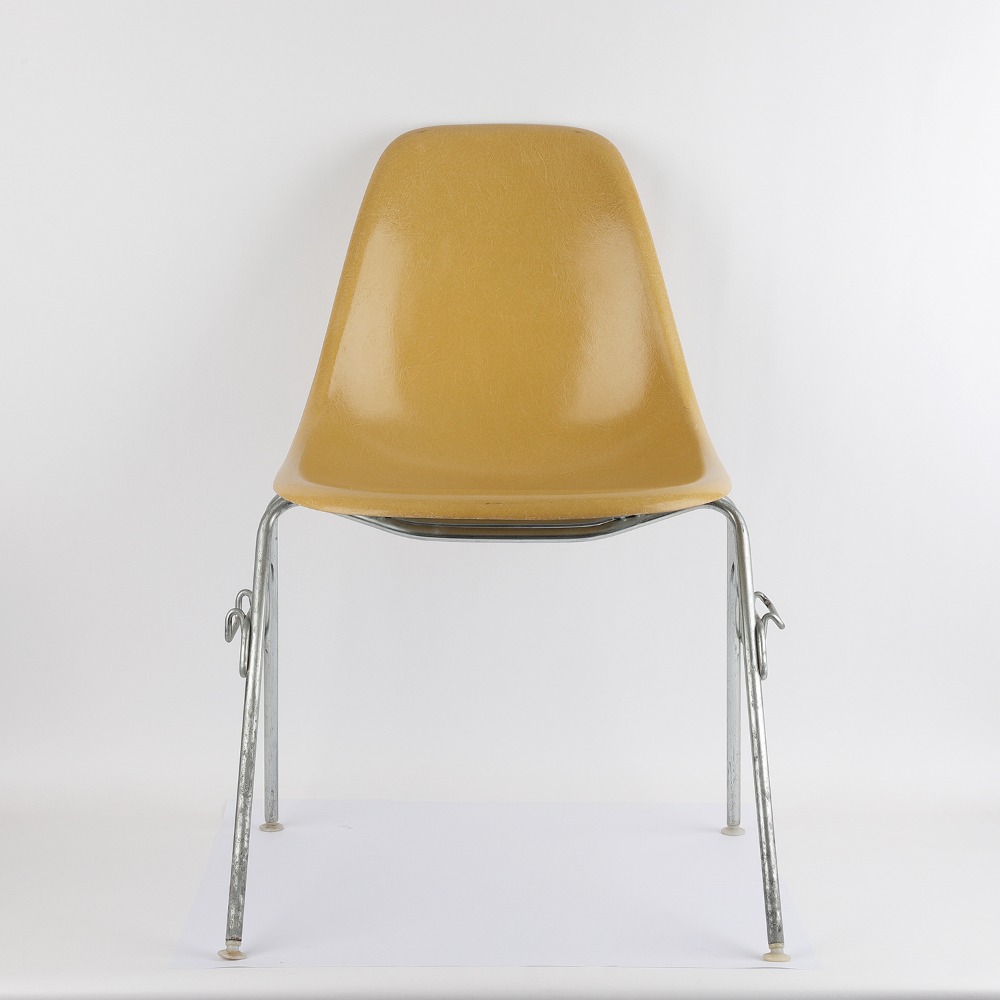 [임스체어] Eames Fiberglass Side Chair(DSS) - Ochre Light